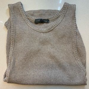 Don’t Ask Why beige tank!